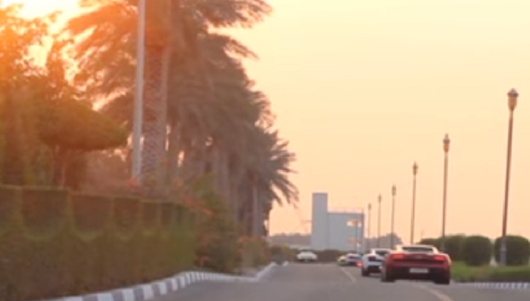 Lambo Test Drive in Qatar